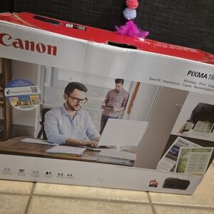 Canon PIXMA TR Printer - Red and White
